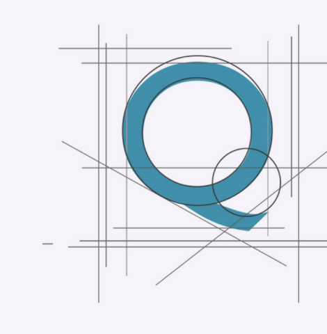 Construcción geométrica de la Q de Quálitas